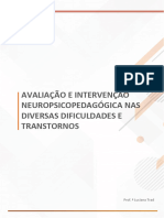 Avaliação e Intervenção Neurop. Aula 6