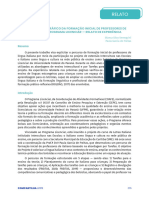 Artigo Percurso Etnográfico Da Formação Inicial de Professores de Italiano No Programa Licenciar - Relato de Experiência