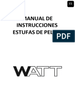 Manual de Instrucciones Estufas de Pellet