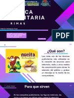 Retórica Publicitaria - RIMAS