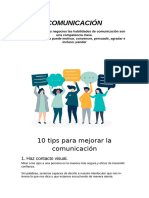 10 Tips para Mejorar La Comunicación