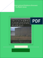 (Ebooks PDF) Download Decolonizing International Relations Branwen Gruffydd Jones Full Chapters