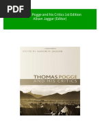 Get Thomas Pogge and His Critics 1st Edition Alison Jaggar (Editor) Free All Chapters