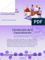 Especialización en Gestión Psicosocial en Contextos de Trabajo