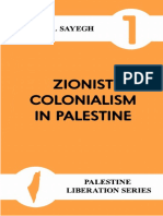 Zionist Colonization