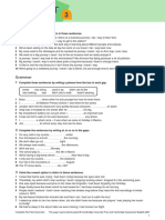 Complete First Unit Test 3 Standard