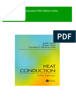 Heat Conduction Fifth Edition Cotta Download PDF