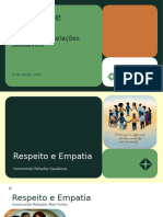 Apresentação Respeito e Empatia