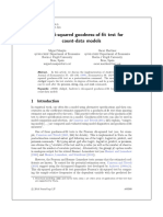 Manjon Martinez 2014 The Chi Squared Goodness of Fit Test For Count Data Models