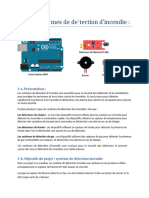 Systèmes de Détection D'incendie, de Gaz, de Témperature Et D'humidité