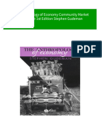 Full Download The Anthropology of Economy Community Market and Culture 1st Edition Stephen Gudeman PDF