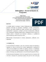 Projeto Multidisciplinar - Desenvolvimento de Programas