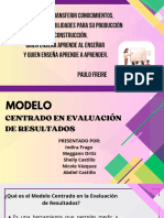 Modelo Centrado en Evaluación de Resultados