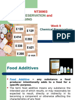 WEEK 9 Chemical Preservativess