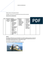 Sesion de Aprendizaje Sobre Conocemos Las Características de La Costa y El Mar Peruano