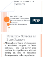 Burns & Nutrition