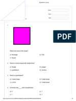 Quiz - GEOMETRY1