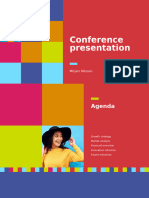 Colorful Conference Presentation