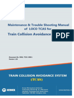 Maintenance & Trouble Shooting Manual of Loco TCAS - Ver 1-2b