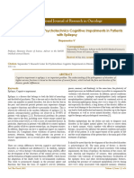 Cognitive Impairments in Patients With Epilepsy