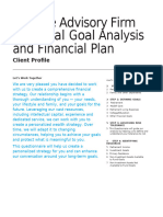 Financial Plan Client Profile158 2