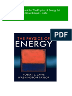 Ebooks File Solution Manual For The Physics of Energy 1st Edition Robert L. Jaffe All Chapters