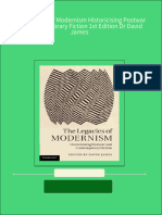 Buy Ebook The Legacies of Modernism Historicising Postwar and Contemporary Fiction 1st Edition DR David James Cheap Price