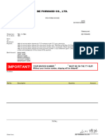 Proforma Invoice and Purchase Agreement No.3135759