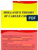 Hollands Theory