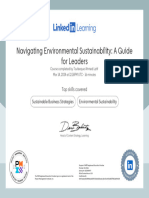 CertificateOfCompletion - Navigating Environmental Sustainability A Guide For Leaders