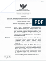 PERWAKO THN 2021 NO. 14 TTG Tata Cara Penganggaran, Pelaksanaan, Pelaporan, Pertanggungjawaban Evaluasi Bantuan Sosial