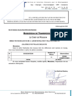 Bordereau Constat de Demobilisation