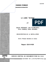 2 Commissariat A L'Energie Atomique: La Ligne "Isidore"