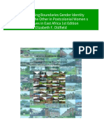 Transgressing Boundaries Gender Identity Culture and The Other in Postcolonial Women S Narratives in East Africa 1st Edition Elizabeth F. Oldfield