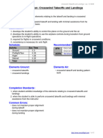 Crosswind Takeoffs and Landings