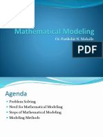 SRM 1 - UNIT 1 - PM - PPT 4 - Mathematical Modeling