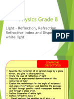 G8 Phys Light Reflection Refraction Refractive Index and Dispersion