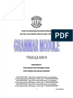 Grammar Module Year 4,5 and 6