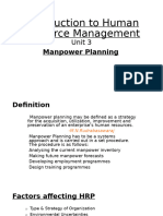 Unit 2 - Manpower Planning 2