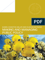 Making and Managing Public Policy