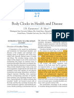 Body Clocks in Health and Disease