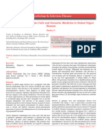 The Future of Biomarkers Tests and Genomic Medicine in Global Organ Disease