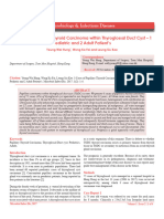 3 Cases of Papillary Thyroid Carcinoma Within Thyroglossal Duct 1 Pediatric and 2 Adult Patients