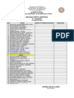 Pta Attendance