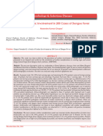 A Study of Cardiac Involvement in 200 Cases of Dengue Fever