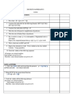 Discrete Mathematics Question Bank