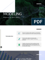 DATA MODELING SOFTWARE DESIGN Finals