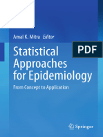 Statistical Aproaches For Epidemiology