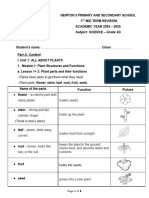 Science 2G - 1ST Mid-Term Revision 2024