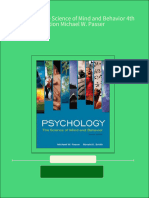 Ebooks File Psychology The Science of Mind and Behavior 4th Edition Michael W. Passer All Chapters